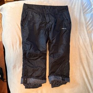 Arctix Women's Black Snow Pants 4X w/ free snow gloves